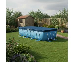 smartbies Intex Rectangular Pool Cover 390x180 cm | Durable Protection