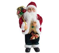 Smartbies Santa Claus Figurine Standing Christmas Decoration in Red | Size: 1 Pack Smartbies Red 1 Pack