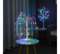 smartbies Set of 2 LED Christmas Twig And Willow Tree Lamps