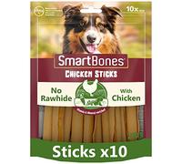 Smartbones Wrapped Chew Sticks with Chicken – Rawhide-Free – 10 Sticks