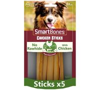 Smartbones 5 Chicken Sticks Rawhide Free Chew Dog Treats