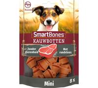 Smartbones 8 Mini Beef Bones Rawhide Free Chew Dog Treats