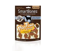 SmartBones DoubleTime Rolls and Playtime Chews, Treat Your Dog to a Rawahide-Free Chew Made with Real Meat and Vegetables