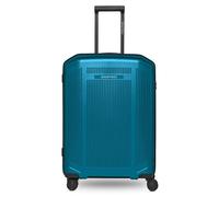SMARTBOX Edition 02 Regular Item, Ocean Blue Metallic, Koffer M (66 cm), Hard shell trolley M with swivel castors