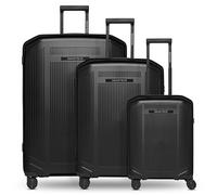 SMARTBOX Edition 02 Regular Item, Black Metallic, Kofferset (3-teilig), Hard shell trolley set of 3 with swivel castors