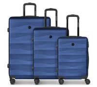 Smartbox Edition 03 4 wheels Suitcase set 3-piece blue