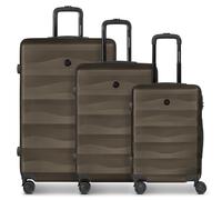 Smartbox Edition 03 4 wheels Suitcase set 3-piece brown