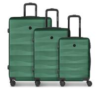 Smartbox Edition 03 4 wheels Suitcase set 3-piece green