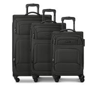 Smartbox Edition 04 4 wheels Suitcase set 3-piece Expandable black