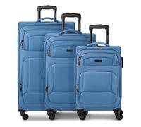 Smartbox Edition 04 4 wheels Suitcase set 3-piece Expandable blue