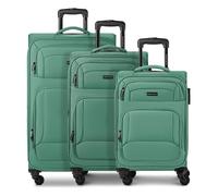 Smartbox Edition 04 4 wheels Suitcase set 3-piece Expandable green