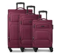 Smartbox Edition 04 4 wheels Suitcase set 3-piece Expandable red