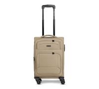 SMARTBOX Stammartikel Edition 04, beige, Koffer S (56 cm) erweiterbar, Soft luggage trolley with swivel wheels