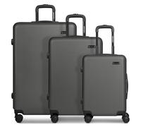 SMARTBOX Edition 05 ABS Hard Shell Suitcase with 4 Double Wheels, anthracite, Set, Classic