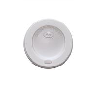 SmartCups White 8oz / 80mm Plastic Sip-Through Lids For Paper Coffee Tea Cups, Disposable, Biodegradable Cups - (8 OZ) 500 Plastic Sip Lids 8 Ounce