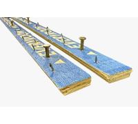 Smartdec Carpet Grippers - Dual Purpose - Premium - Suitable for Use On Conrete or Timber Floors - 40ft / 12meters Pack Size