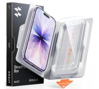 SMARTDEVIL 2 Pack CrystaShield for iPhone 17 Screen Protector | HD Clarity, 9H Tempered Glass, Bubble-Free Easy Install, Anti-Shatter, Face ID & Case Compatible, with SmartPull Box
