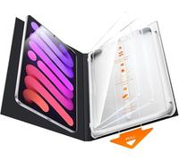 SMARTDEVIL 2-Pack Screen Protectors for iPad mini 7th A17 Pro/iPad mini 6th A15, 8.3-inch, Auto Alignment Tray, 9H Hardness Tempered Glass, Dust-Free & Bubble-Free, Case Compatible