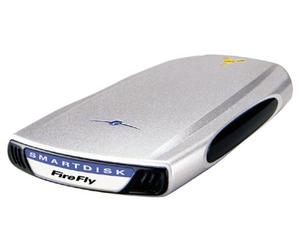 SmartDisk FireFly - Hard drive - 5 GB - external - Firewire - black, blue, silver