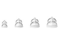 SmartEAR - Hearing Aid Domes - Hearing Aid Accessories - Silicone Ear Tips - Comfortable and Secure Fit - for Oticon miniFit - Power Dome - 8 mm - 10pcs
