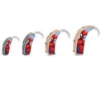 SmartEAR Universal Skins for Hearing Aids, Marvel Spider-Man