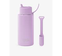 Smartech Smartech Frank Green 34Oz Stainless Steel Ceramic Reusable Bottle With Lip Gloss Holder Lilac Haze