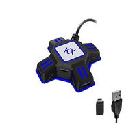 Smartechnology KX Gaming Mouse Keyboard Converter, Game Controller Adapter for USB 2.0 Mouse Portable Keyboard Adapter Compatible with Nintendo Switch/PS4/Xbox One/Xbox One S/PS3