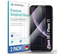 smartect Glass Screen Protector 2 Pieces for iPhone XR/iPhone 11