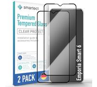 smartect Glass Screen Protector 2 Pieces Full Screen for Emporia Smart 6