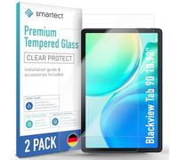 smartect Glass Screen Protector [2 Pieces, Ultra-Clear] for Blackview Tab 90 10.92", HD Protective Film Anti Scratch, Bubble Free, 9H Hardness, Ultra Resistant
