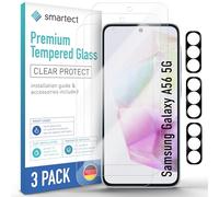 smartect Glass Screen Protector 3 + 3 Pieces for Samsung Galaxy A56 5G