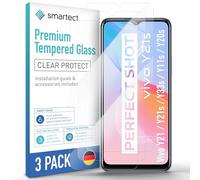 smartect Glass Screen Protector 3 Pieces for Vivo Y21 / Y21s / Y33s / Y11s