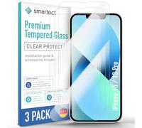 smartect Glass Screen Protector [3 Pieces, Ultra-Clear] for iPhone 13/13 Pro, HD Protective Film Anti Scratch, Bubble Free, 9H Hardness, Ultra Resistant