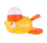 Smarted Presses Pet Food Dispenser Cartoon Duck Shape Pet Automatic Feeders For Dog Training