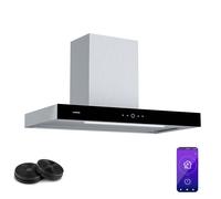 SmartEdge Dunstabzugshaube WiFi leise leistungsstark LED 550 m³/h