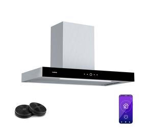 SmartEdge Dunstabzugshaube WiFi leise leistungsstark LED 550 m³/h