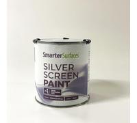 Smarter Surfaces 3D Silver Projector Screen Paint 4.5m² (Spray Application) 3D Projections for Home Cinema Projector, Museums & Event spaces | For 3D and Standard (Gain Value 1.90)