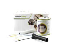 Smarter Surfaces Floor Projector Screen Paint (4.5m²) Standard 4K HD Projections | Projectable Floor Paint For Events, Retail Outlets, Exhibitors | Wipeable or Washable (Gain Value 1.23)