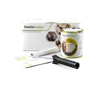 Smarter Surfaces Outdoor Projector Screen Paint (4.5m²) Standard 4K HD Projections | Projectable Wall Paint | Weather, UV and crack resistant | Wipeable (Gain Value 1.26)