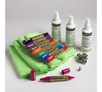 Smarter Surfaces Pro Magnetic & Whiteboard User Kit | Complete Set with Markers, Magnets, Eraser & Cleaning Spray | Ideal for Offices, Classrooms & Home | Easy to Use & Long-Lasting