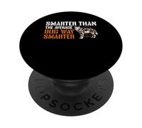Smarter Than The Average Dog Coyote Hunting PopSockets Adhesive PopGrip