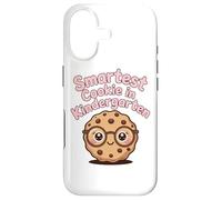 Smartest Cookie in Kindergarten Cartoon cookie with glasses Case for iPhone 17