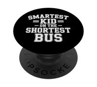 Smartest Kid On The Shortest Bus Intelligence Metaphor - PopSockets Adhesive PopGrip