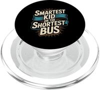 Smartest Kid On The Shortest Bus Intelligence Metaphor -- PopSockets PopGrip for MagSafe