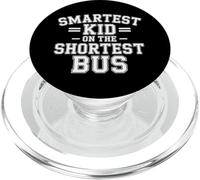 Smartest Kid On The Shortest Bus Intelligence Metaphor - PopSockets PopGrip for MagSafe