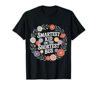 Smartest Kid On The Shortest Bus Intelligence Metaphor - T-Shirt