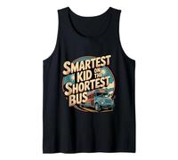 Smartest Kid On The Shortest Bus Intelligence Metaphor - Tank Top