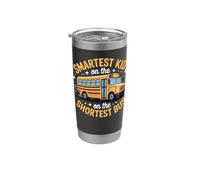 Smartest Kid On The Shortest Bus Stainless Steel Insulated Tumbler