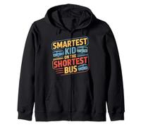 Smartest Kid On The Shortest Bus - Zip Hoodie