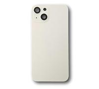 Smartex® Back Cover Glass Rear Housing Replacement compatibile with iPhone 14 | NO LOGO (white)